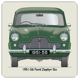 Ford Zephyr Six 1951-56 Coaster 2
